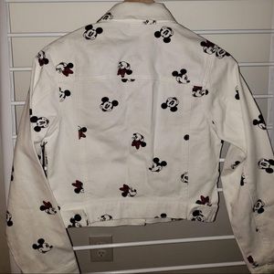 mickey mouse denim jacket forever 21